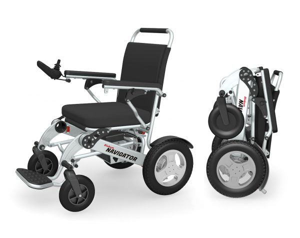 Nav with Fold Power Traveller Wheelchair for Sale