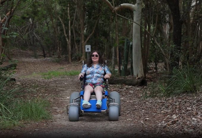electric beach wheelchair